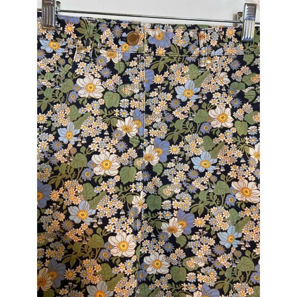 BROOKS BROTHERS Women’s Floral Casual Bermuda Shorts / Size: 8